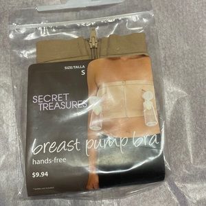 Breast seamless pump bra hands free, size Small